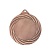 Медаль металлическая Плетение D=7 см, бронза (под вкладыш 50мм)